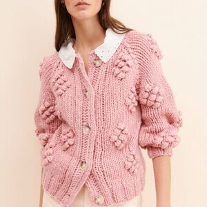 Greylin - Haley handloomed cardigan